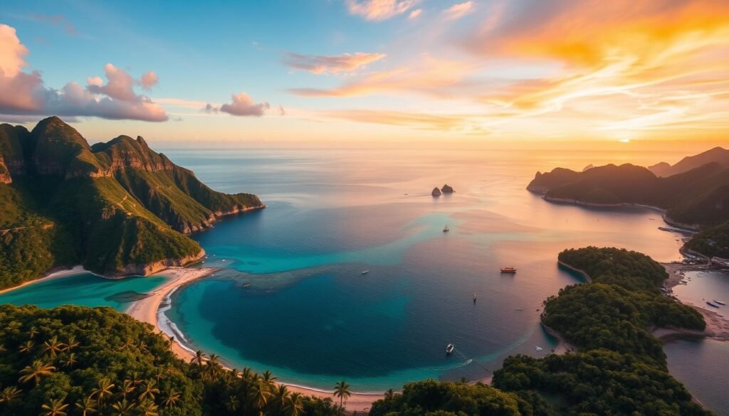 Fernando de Noronha Island and Camamu Bay Fernando de Noronha Island and Camamu Bay